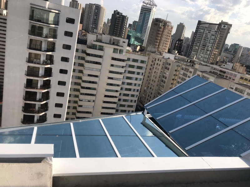 Cobertura de Vidro para Terraço Lauzane Paulista - Cobertura de Vidro para Garagem
