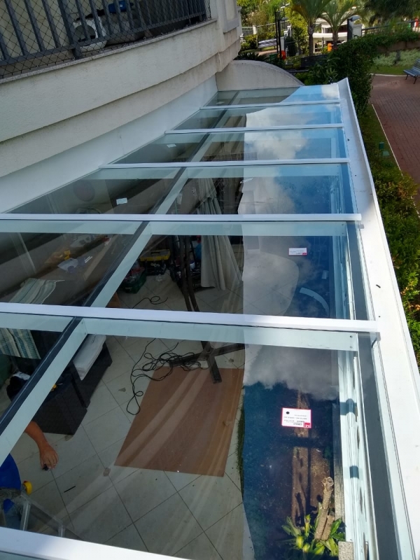 Empresa de Cobertura de Vidro para Garagem Jardim Europa - Cobertura de Vidro para Varanda