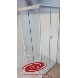 box de vidro de canto preço Vila Formosa