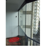 fechamento de sacada em vidro orçar Parque do Carmo