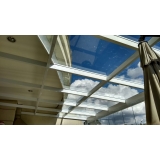 instalação de telhado de vidro área gourmet Água Rasa