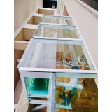 instalação de telhado móvel de vidro Socorro