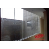 janelas de vidro alumínio branco Ibirapuera