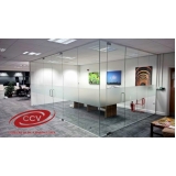onde vende divisória de vidro transparente para escritório Franco da Rocha