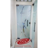 porta de vidro para banheiro Vila Romana